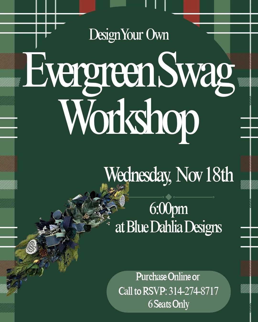 Evergreen Swag Workshop- Winter 2026