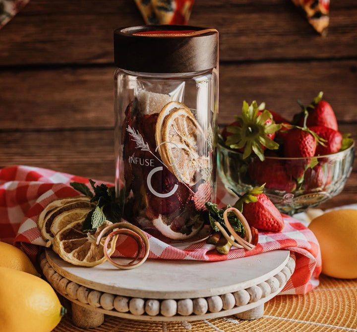 Berry Rhubarb Fizz Cocktail Infusion Kit