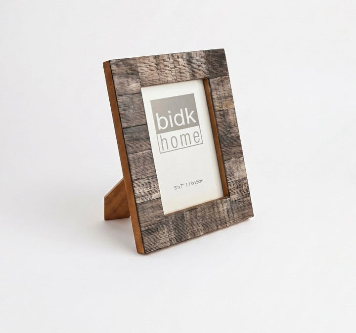 Black Horn Etching Picture Frame