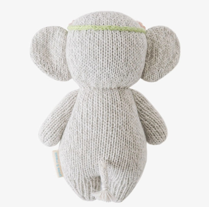 Blush Floral Baby Elephant- Cuddle+Kind