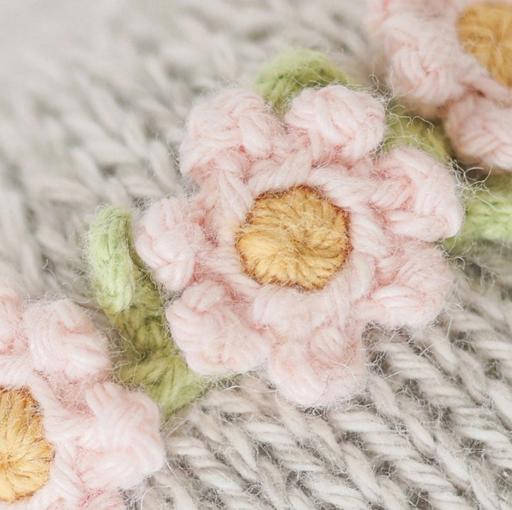 Blush Floral Baby Elephant- Cuddle+Kind