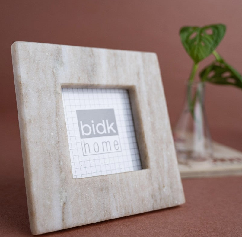 Brown Galaxy Marble Photo Frames
