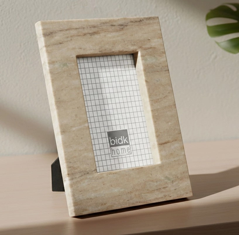 Brown Galaxy Marble Photo Frames
