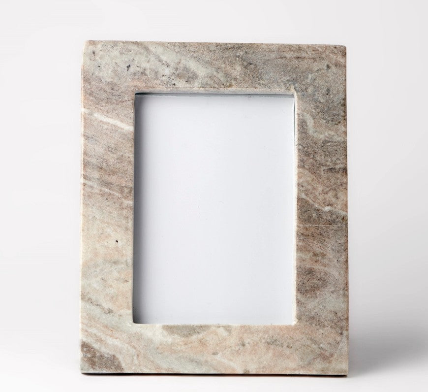 Brown Galaxy Marble Photo Frames