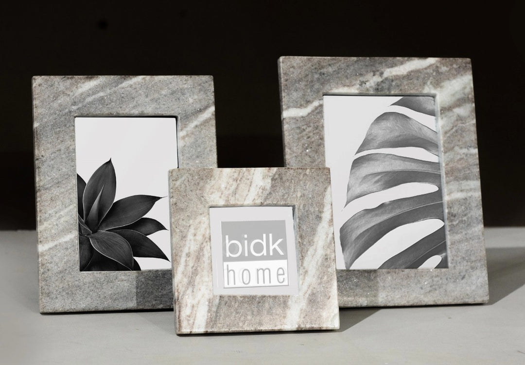 Brown Galaxy Marble Photo Frames