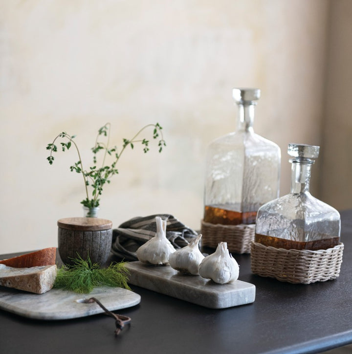 Buff Marble Cheese Serving Board