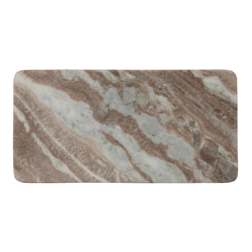 Buff Marble Serving Tray