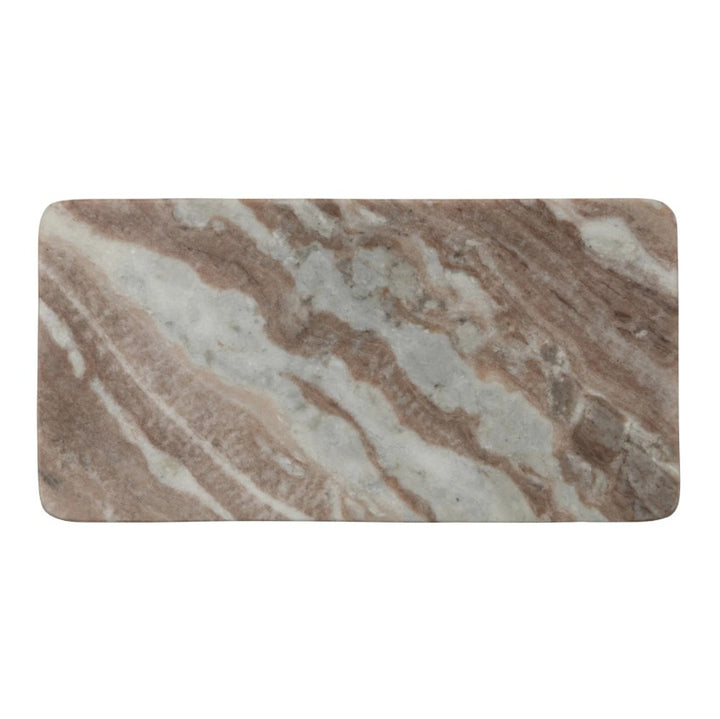 Buff Marble Serving Tray