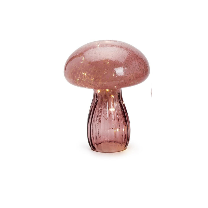 Hand-Crafted Glass Mushrooms