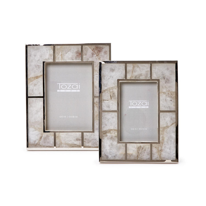 White Quartz Picture Frame