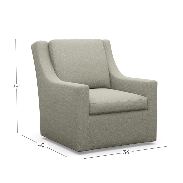 Chelsea Swivel Chair in Newlyn