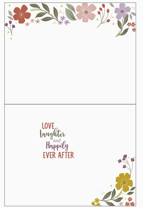 Congrats to the Happy Couple Greeting Card