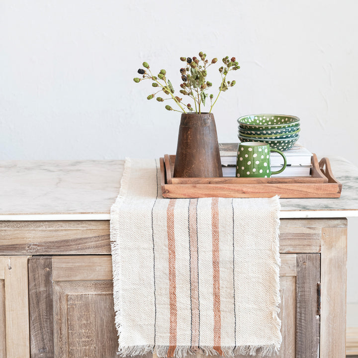 Square Acacia Wood Trays