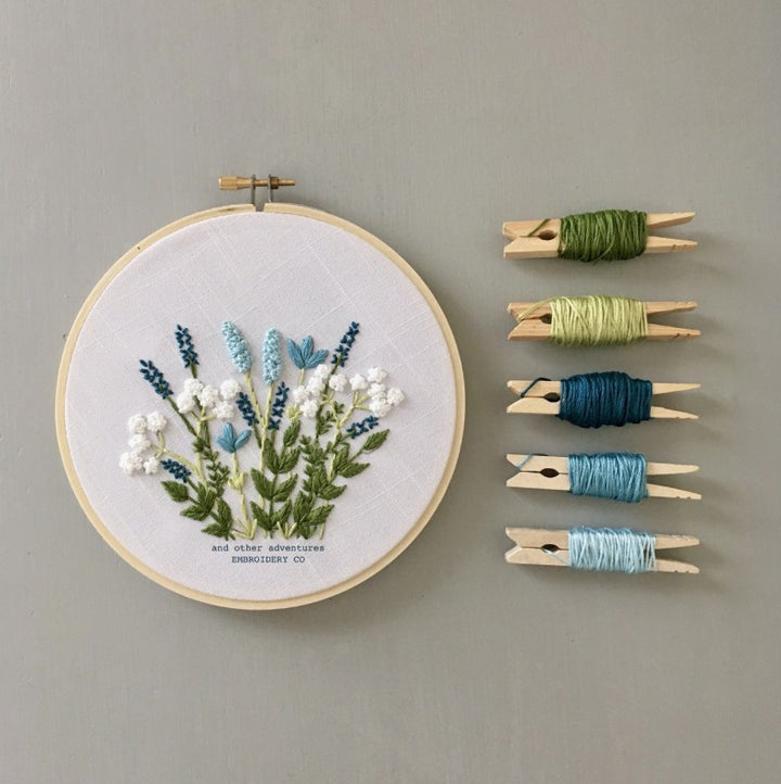 Daydream Hand Embroidery Kit-Ocean