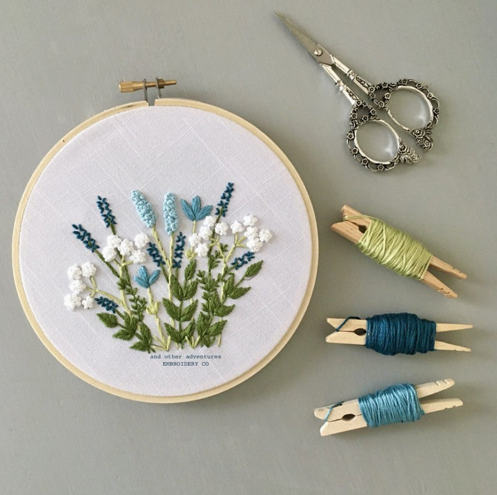 Daydream Hand Embroidery Kit-Ocean