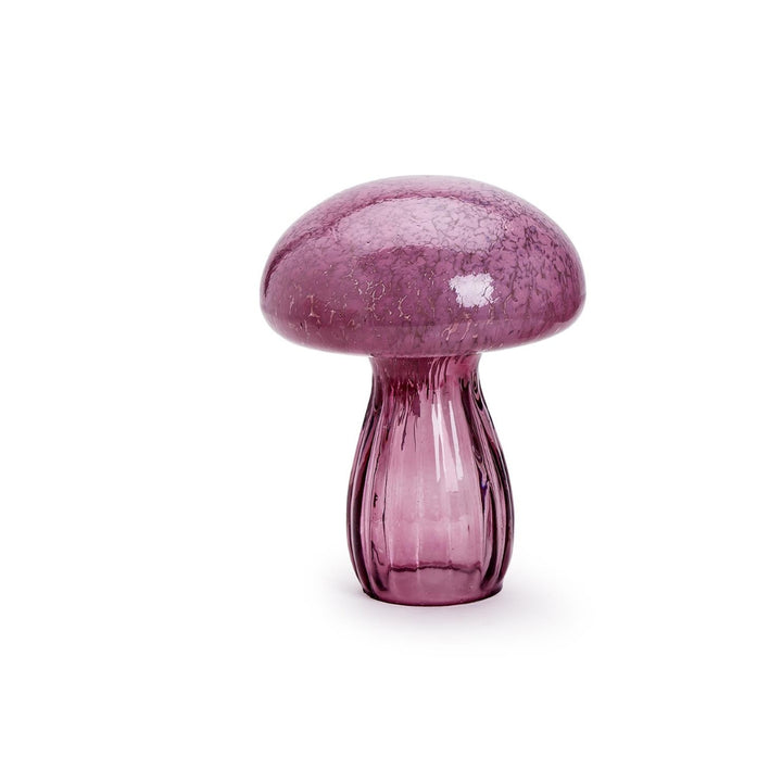 Hand-Crafted Glass Mushrooms