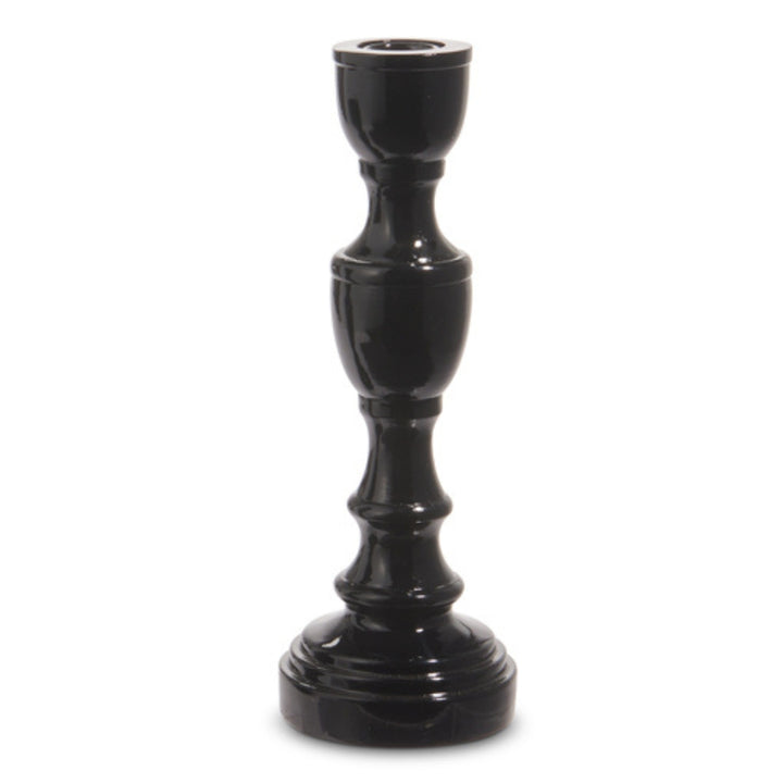 Gloss Black Candle Sticks