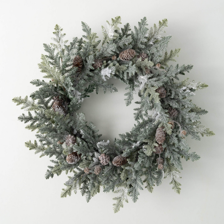 Frosted Pine Wreath