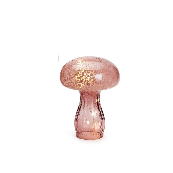 Hand-Crafted Glass Mushrooms