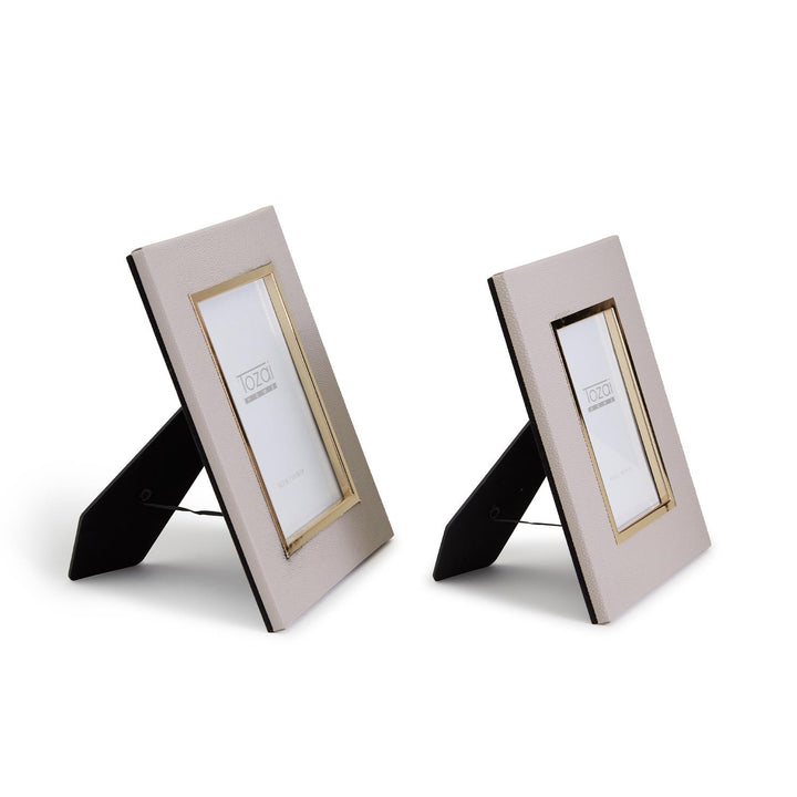 Taupe Stingray Photo Frames