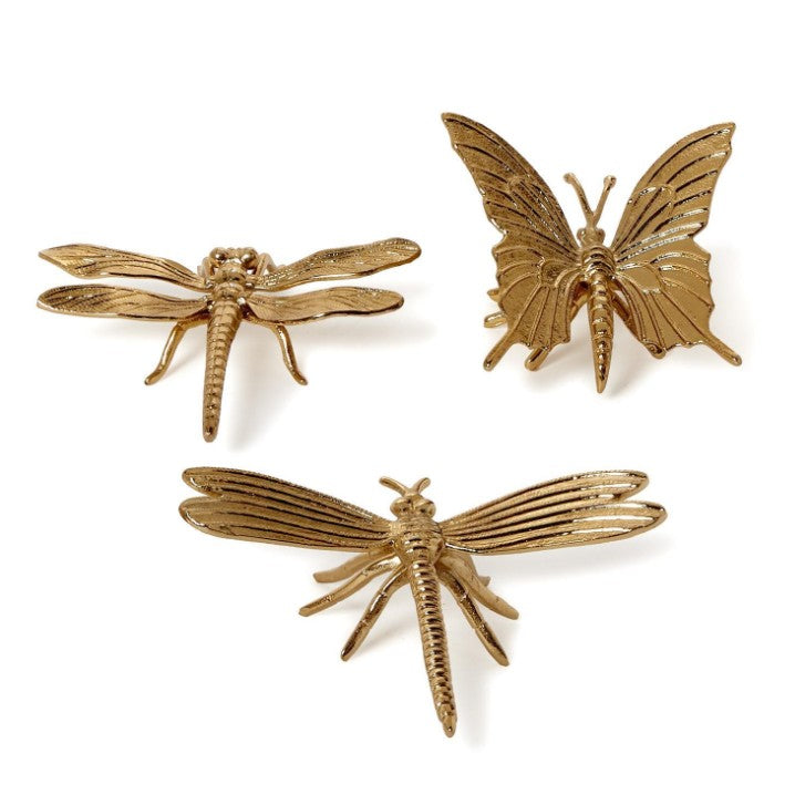 Gold Insect Decor