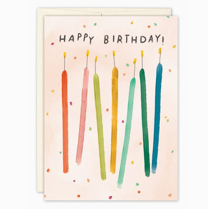 Birthday Candles- Birthday Greeting Card