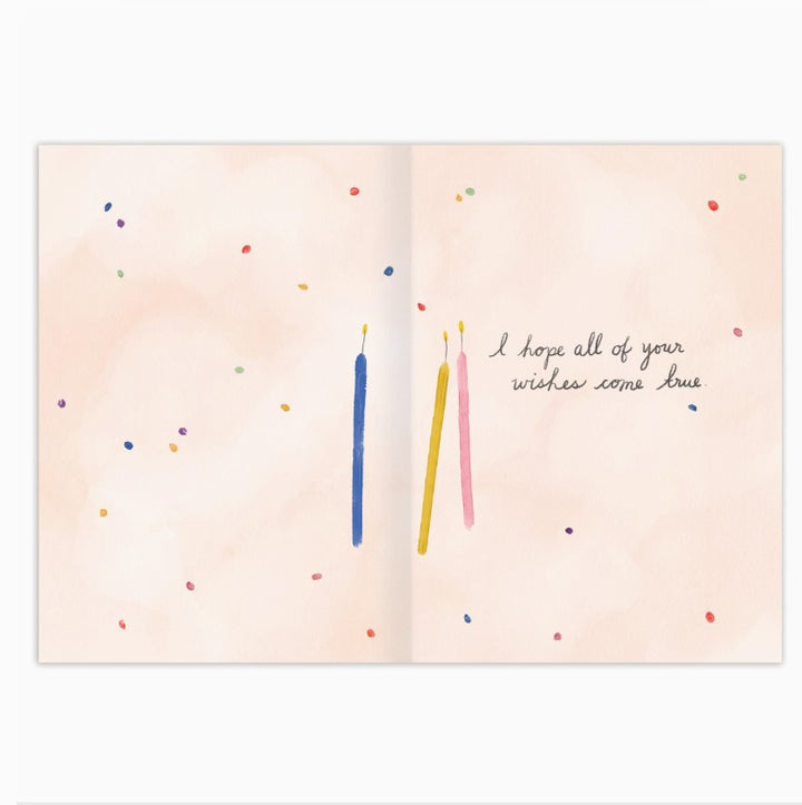 Birthday Candles- Birthday Greeting Card