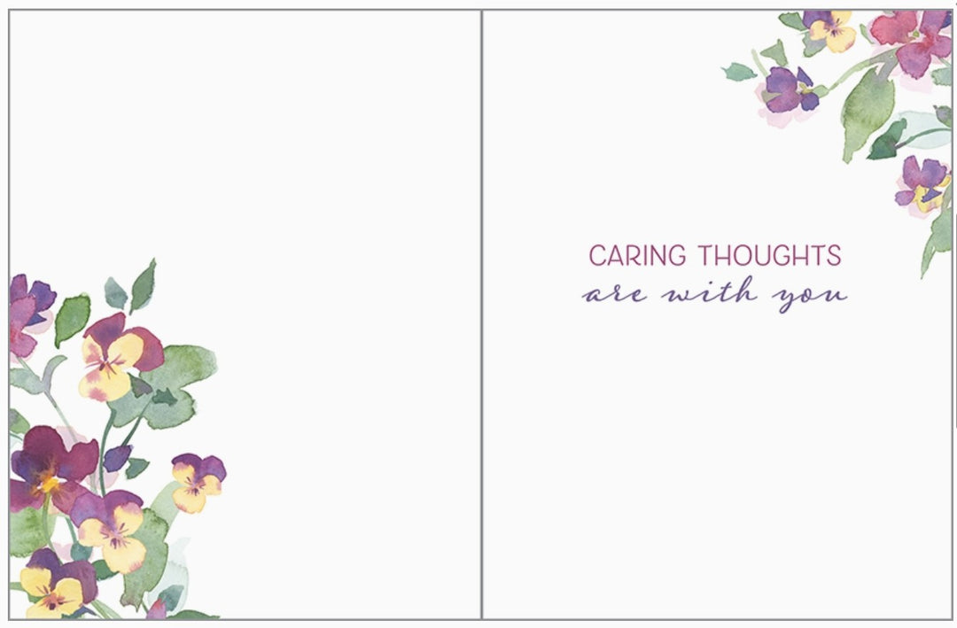 With Heartfelt Sympathy Greeting Card