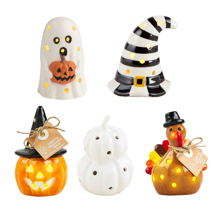 Fall Light-Up Sitters