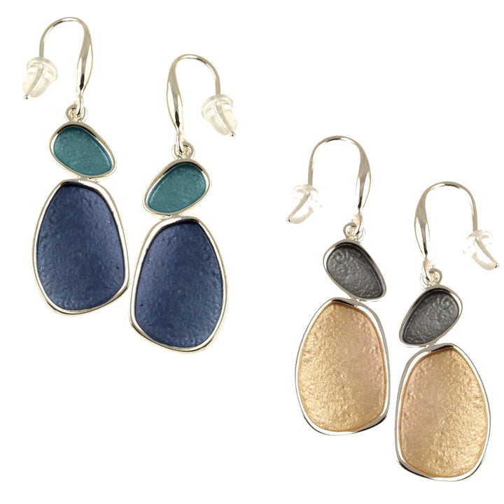 Stone Stack Earrings