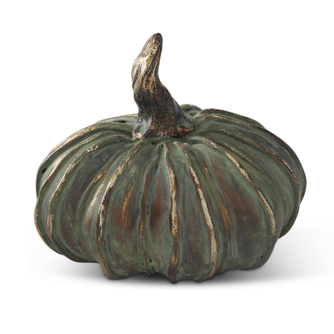 Copper &amp; Bronze Patina Filler Pumpkin