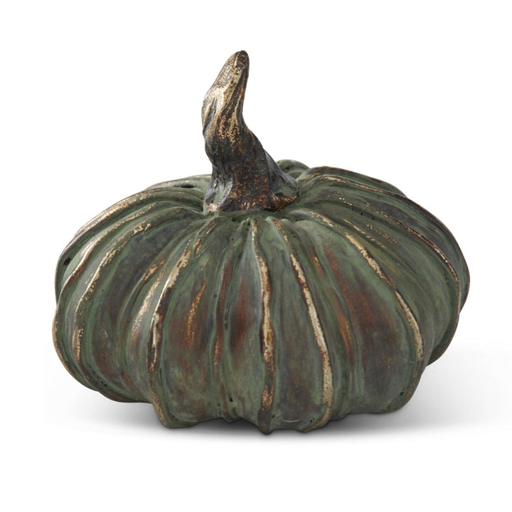 Copper &amp; Bronze Patina Filler Pumpkin