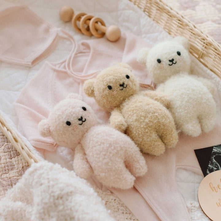 Honey Bouclé Baby Bear- Cuddle+Kind