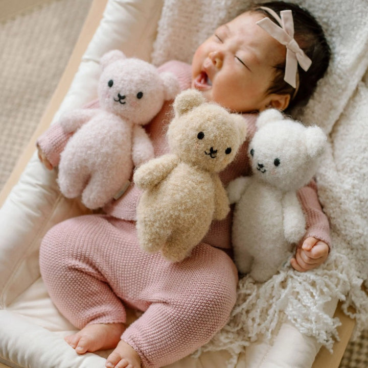 Honey Bouclé Baby Bear- Cuddle+Kind