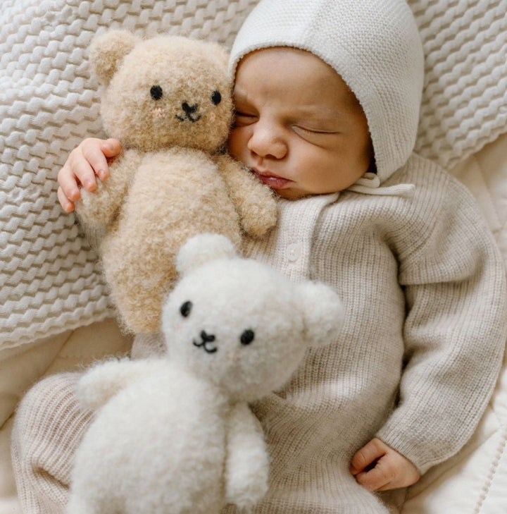 Honey Bouclé Baby Bear- Cuddle+Kind