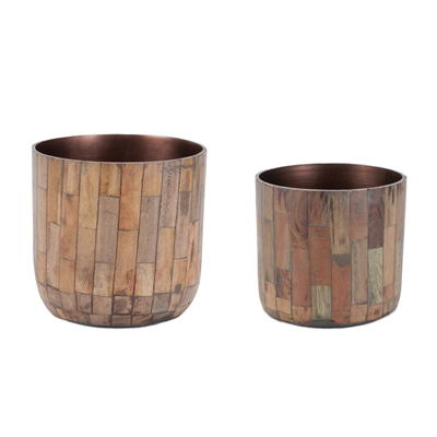 Wood and Iron Containers