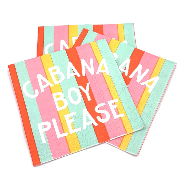 Summer Entertaining Cocktail Napkins