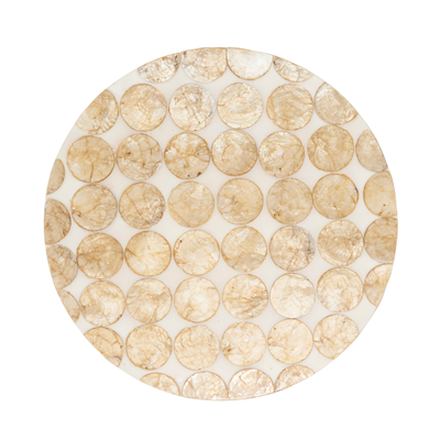 Circles Capiz Placemat