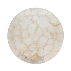 Circles Capiz Placemat