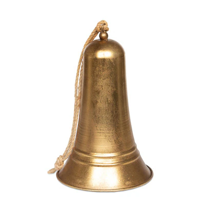 Carillon Antique Gold Metal Bell