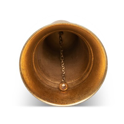 Carillon Antique Gold Metal Bell