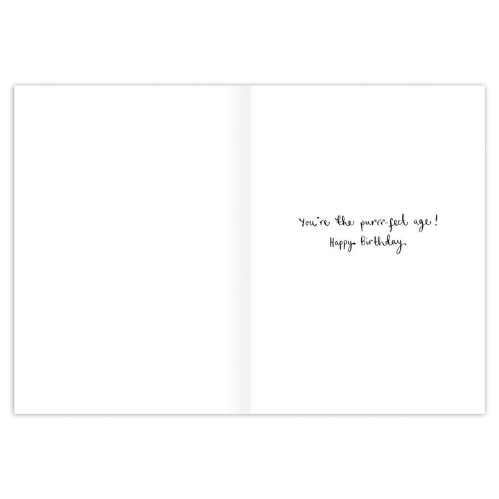 Cat’s You’re How Old? Birthday Greeting Card