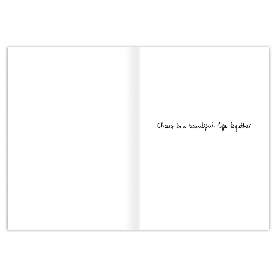 Champagne Anniversary Greeting Card