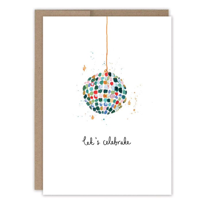Disco Ball Birthday Greeting Card