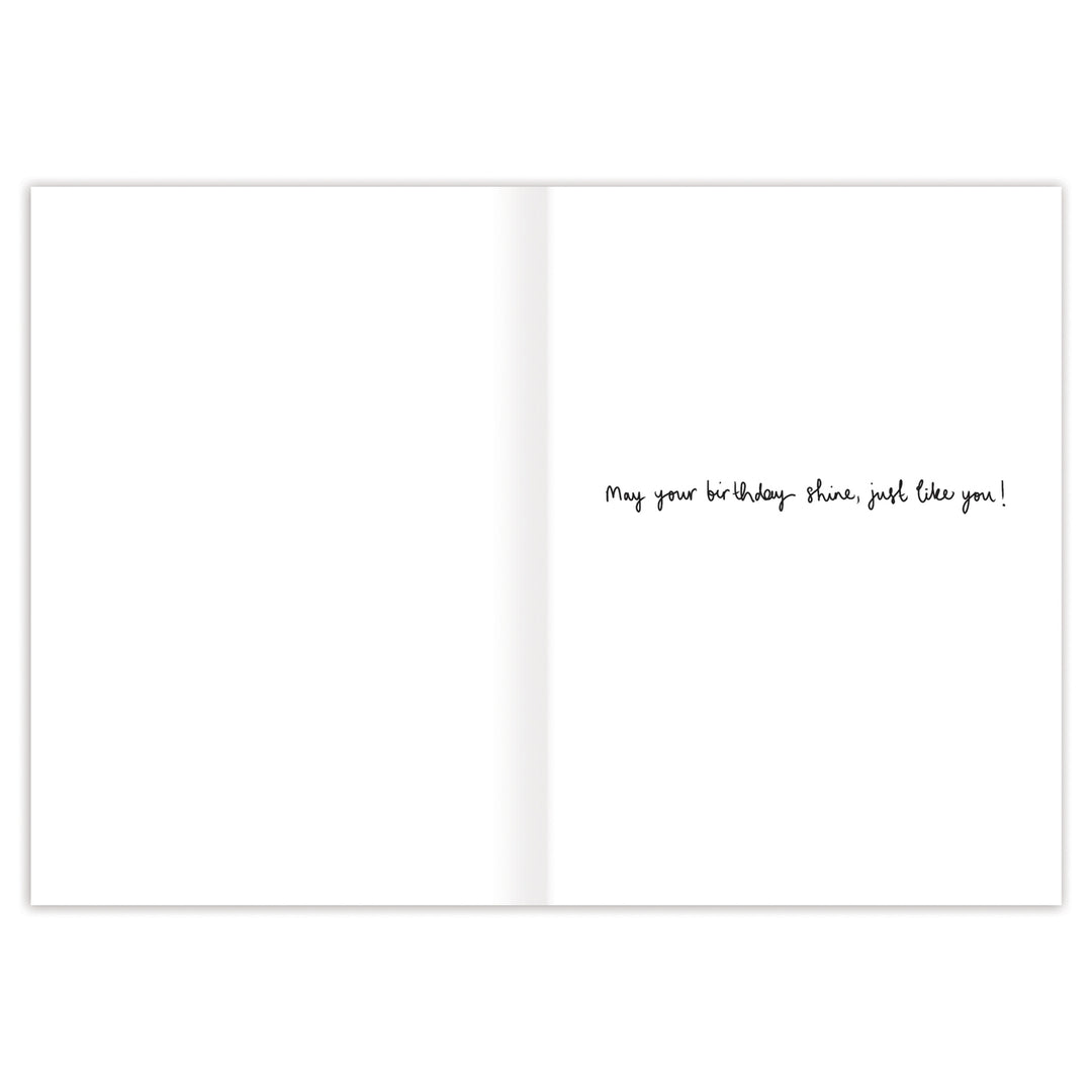 Disco Ball Birthday Greeting Card