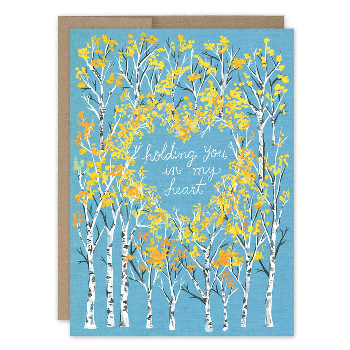 Holding You Sympathy Greeting Card