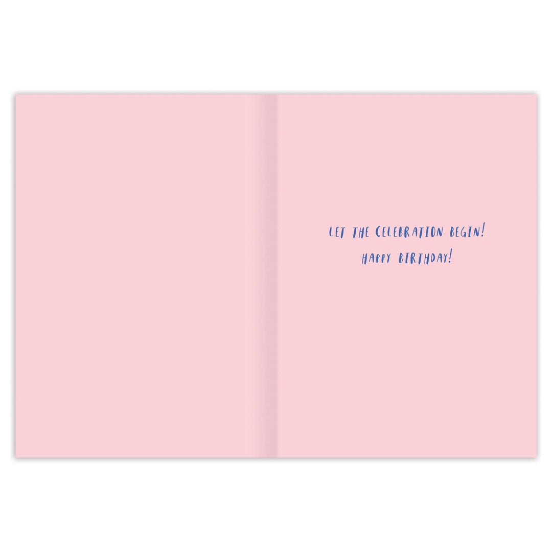 Martini Birthday Greeting Card