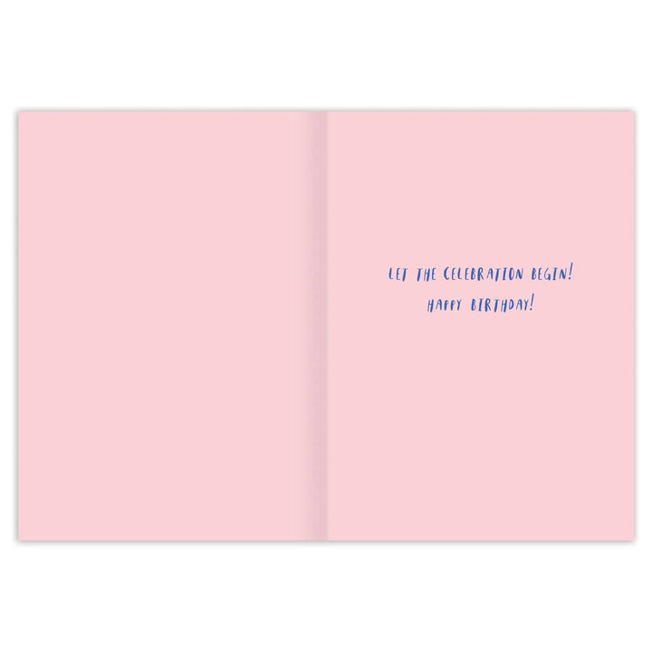 Martini Birthday Greeting Card