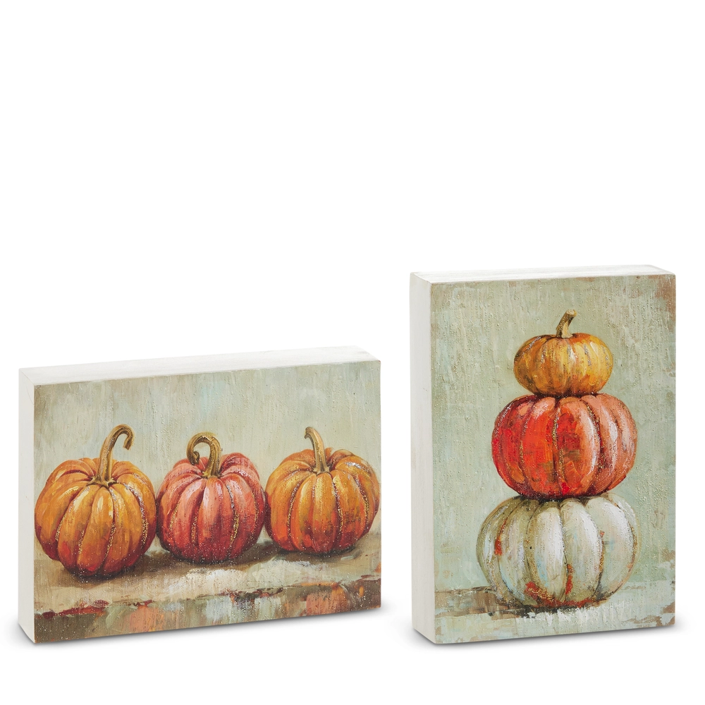 Pumpkin Trio Block