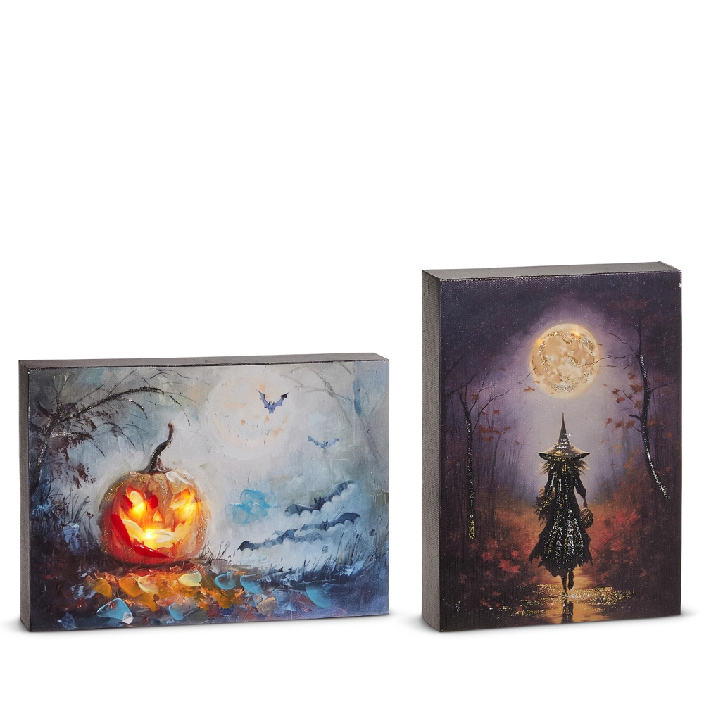Lighted Spooky Nights Block